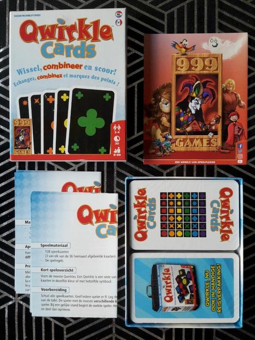 Nieuw kaartspel Qwirkle Cards, 2-4 sp., 999, + gratis promo, Hobby en Vrije tijd, Gezelschapsspellen | Kaartspellen, Nieuw, Ophalen of Verzenden