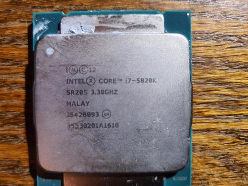 CPU Intel Core i7-5820K 3.3GHz Six Core LGA 2011-v3 te koop, Informatique & Logiciels, Processeurs, Comme neuf, 6-core, 3 à 4 Ghz