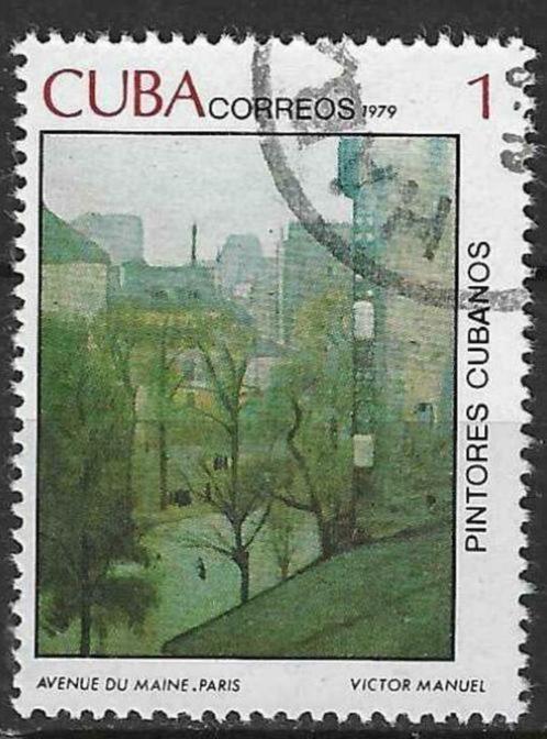 Cuba 1979 - Yvert 2127 - V. Manuel (ST), Timbres & Monnaies, Timbres | Amérique, Affranchi, Envoi