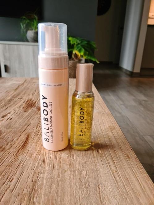 Balibody zelfbruinende mousse en face tan water, Handtassen en Accessoires, Uiterlijk | Lichaamsverzorging, Nieuw, Overige typen