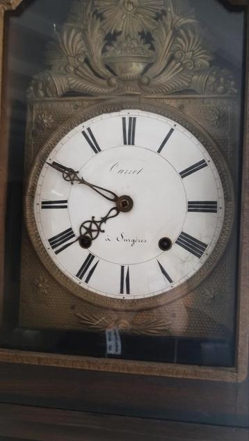 Ancienne horloge grand-père française Carotte à Surgères