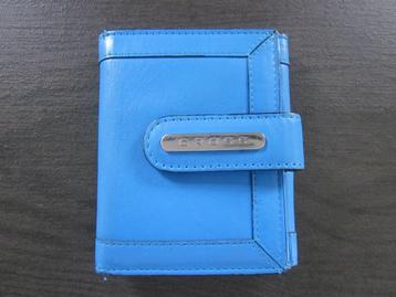 Cross blauw portemonnee met kleingeldvak