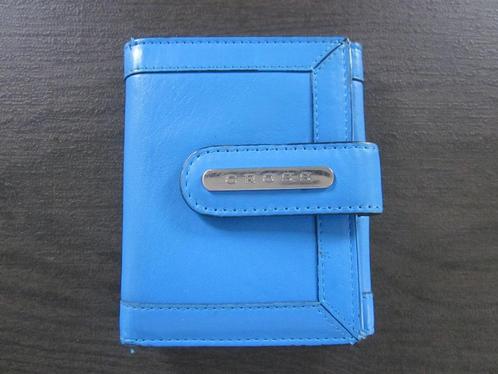 Cross blauw portemonnee met kleingeldvak, Bijoux, Sacs & Beauté, Porte-monnaie & Portefeuilles, Utilisé, Autres marques, Bleu