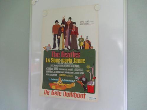 Affiche du film Les Beatles YELLOW SUBMARINE, Collections, Posters & Affiches, Comme neuf, Cinéma et TV, A1 jusqu'à A3, Rectangulaire vertical