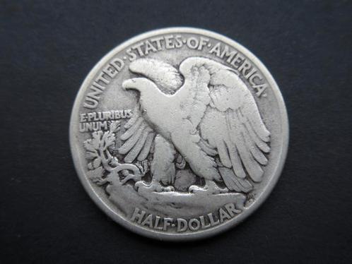 1/2 Dollar 1943 Etats-Unis / USA WW2, Timbres & Monnaies, Monnaies | Amérique, Monnaie en vrac, Amérique du Nord, Argent, Envoi