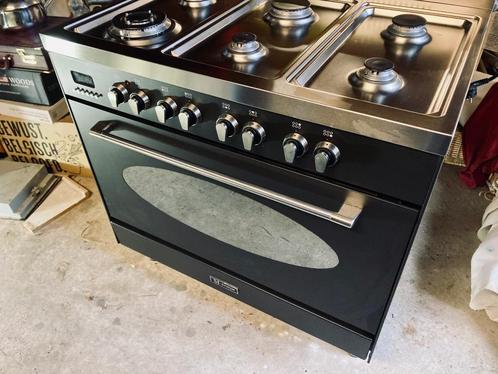 Boretti M-system fornuis en oven, Electroménager, Cuisinières, Utilisé, Autoportant, 5 zones de cuisson ou plus, 90 à 95 cm, 60 cm ou plus