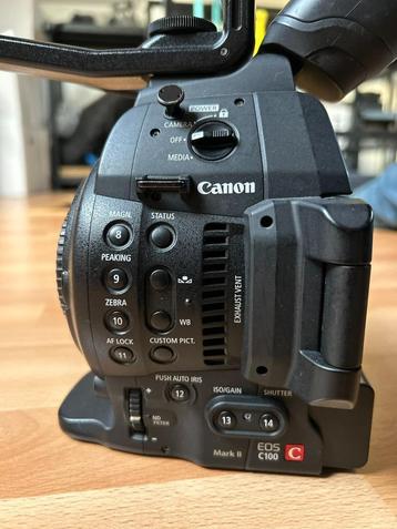 Canon EOS C100 mark II cinema camera
