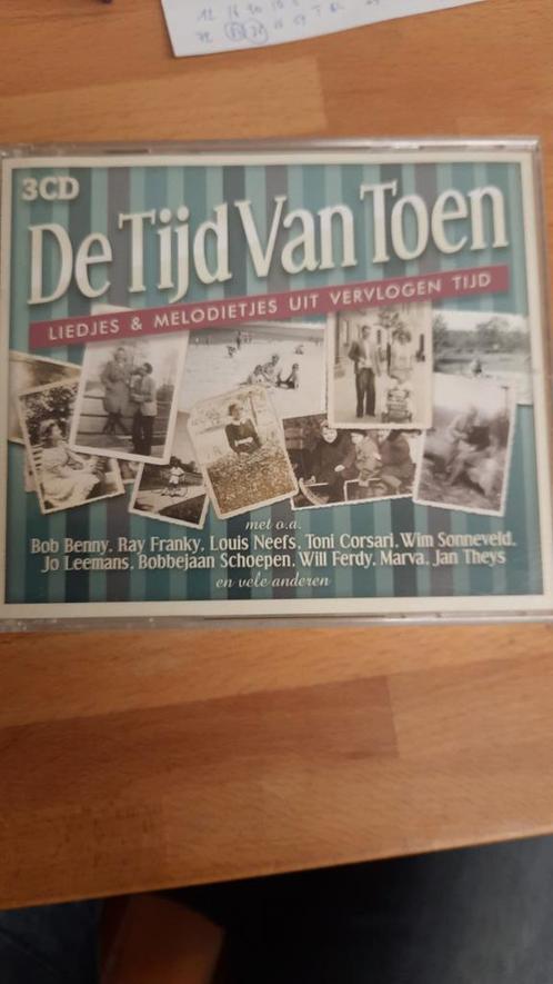 3cd De Tijd Van Toen (verzending inbegrepen), CD & DVD, CD | Compilations, Comme neuf, En néerlandais, Enlèvement ou Envoi