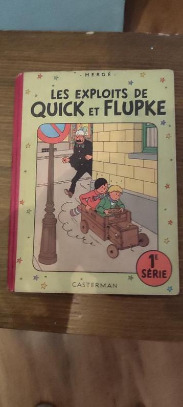 Hergé , les explois de quick et flupke 1949