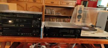 LUXMAN cd/K7/tuner/Pioneer ampli receiver / platine Marantz 