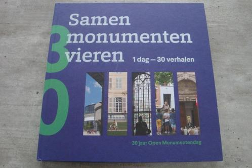 SAMEN MONUMENTEN VIEREN -1DAG - 30 VERHALEN, Boeken, Kunst en Cultuur | Beeldend, Gelezen, Ophalen of Verzenden