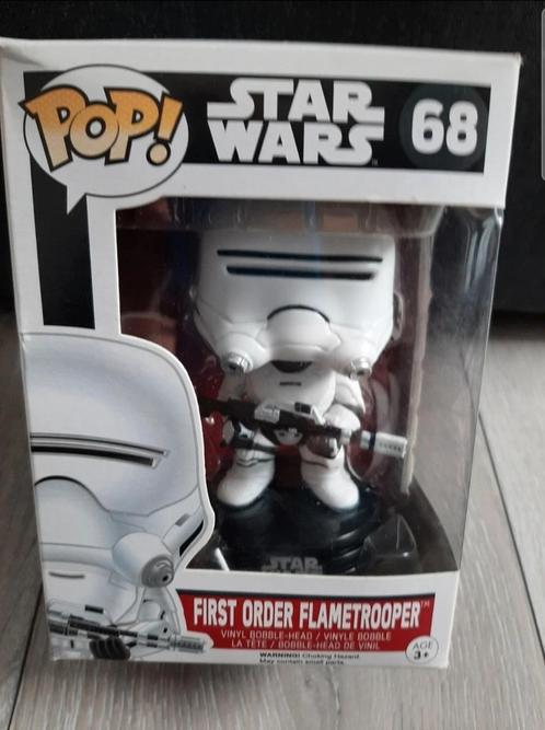 Pop First Order Flaletrooper 68 - Star Wars, Verzamelen, Star Wars, Zo goed als nieuw, Actiefiguurtje, Ophalen of Verzenden