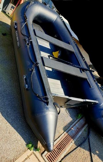 Black Boat 320W aluminium vloer 
