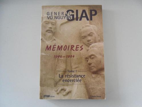Général GIAP - Mémoires 1946 - 1954 - Tome 1, Livres, Histoire mondiale, Utilisé, Asie, 20e siècle ou après, Enlèvement ou Envoi