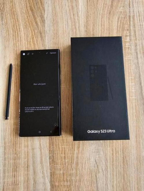 Samsung Galaxy S23 Ultra Phantom Black avec coupon et garant, Télécoms, Téléphonie mobile | Samsung, Comme neuf, Galaxy S23, 256 GB