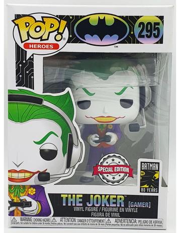 Funko POP Batman The Joker (Gamer) (295) Special Edition