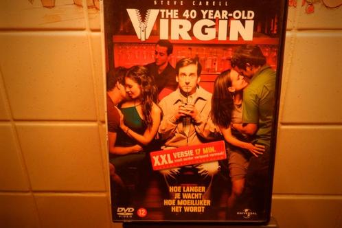 DVD The 40 Year -Old Virgin(Steven Carell), Cd's en Dvd's, Dvd's | Komedie, Zo goed als nieuw, Actiekomedie, Vanaf 12 jaar, Ophalen of Verzenden