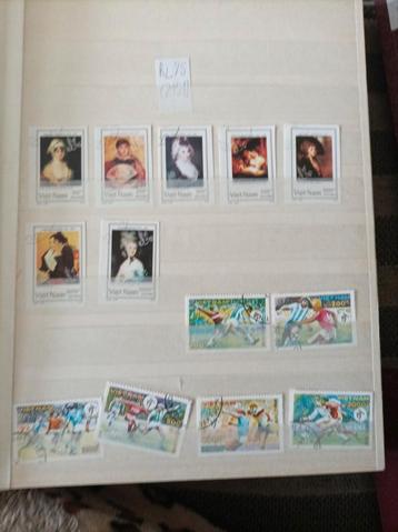 Vol postzegel album Vietnam + blokken