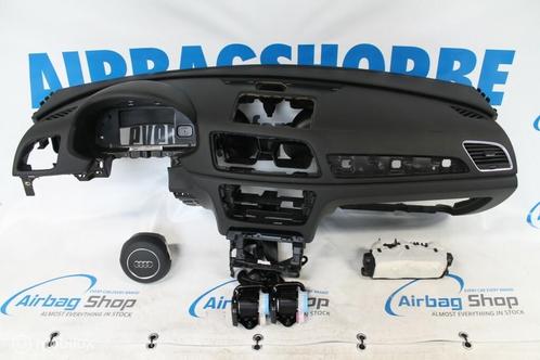 Airbag set - Dashboard zwart 3 spaak Audi Q3 U8 (2011-2018), Autos : Pièces & Accessoires, Tableau de bord & Interrupteurs, Utilisé