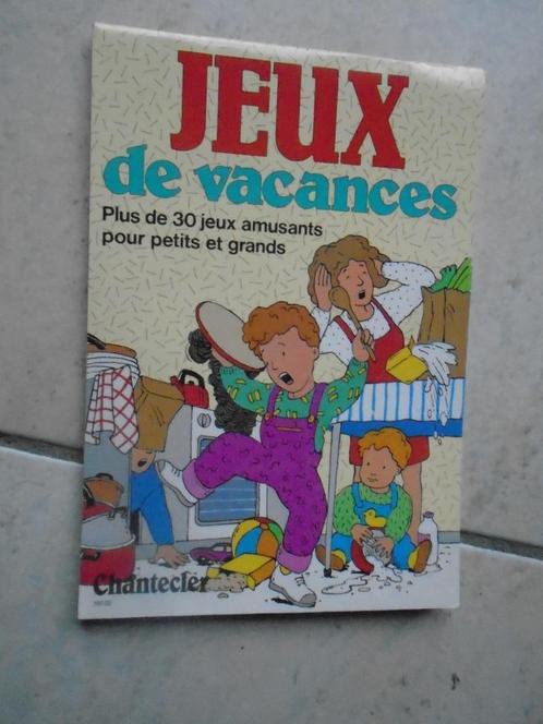 JEUX DE VACANCES"CHANTECLER"NEUF+9 DIVERS JEUX GRATUITS, Livres, Livres Autre, Neuf, Enlèvement ou Envoi