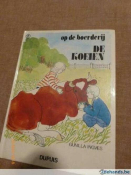 boek: de koeien; reeks 'de boerderij', Livres, Livres pour enfants | Jeunesse | Moins de 10 ans, Comme neuf, Non-fiction, Envoi