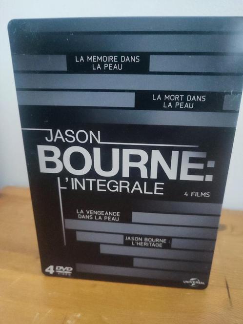 JASON BOURNE - Les 4 premiers films dvd (steelbook), CD & DVD, DVD | Autres DVD, Utilisé, Coffret, Enlèvement