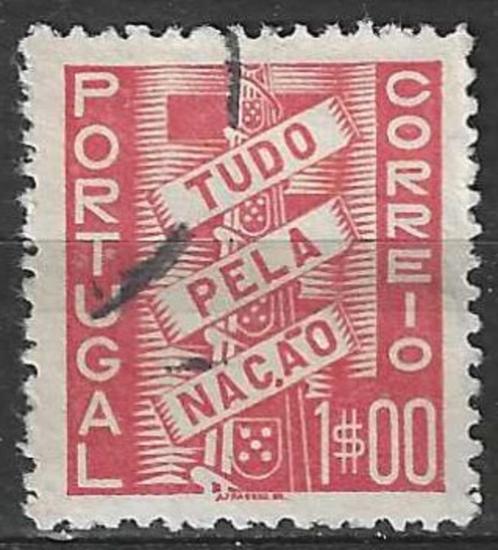 Portugal 1935/1936 - Yvert 583 - Alles voor de Natie (ST), Timbres & Monnaies, Timbres | Europe | Autre, Affranchi, Portugal, Envoi