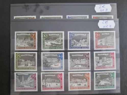 Lot 8 ongestempelde zegels Bundespost Berlin, Timbres & Monnaies, Timbres | Europe | Allemagne, Non oblitéré, RFA, Enlèvement