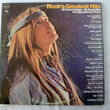 Dubbele verzamel LP: Rock's greatest hits (20 titels))