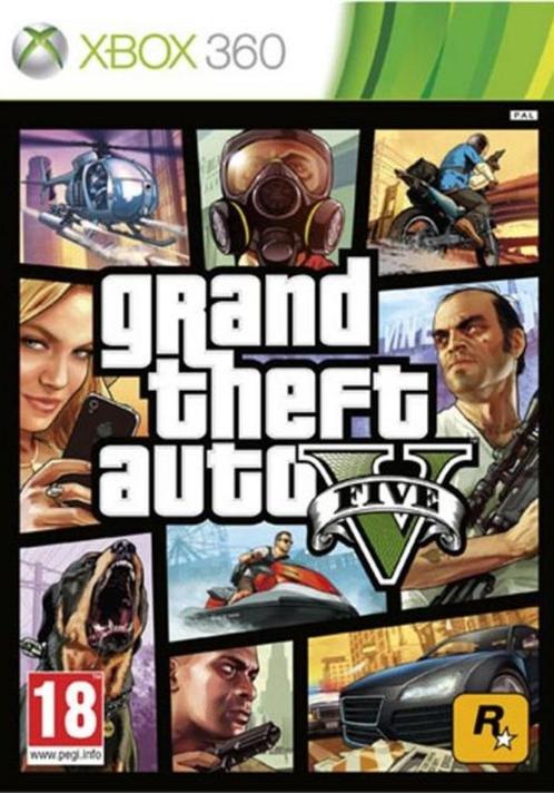 Grand Theft Auto 5 GTA V, Consoles de jeu & Jeux vidéo, Jeux | Xbox 360, Utilisé, Aventure et Action, 1 joueur, À partir de 18 ans