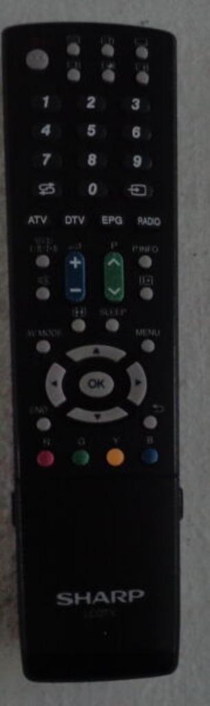SHARP GA586WJSA LCD TV afstandsbediening remote control Fern, Audio, Tv en Foto, Afstandsbedieningen, Gebruikt, Tv, Ophalen of Verzenden