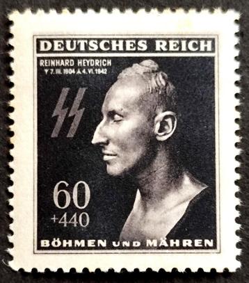 Dt.Reich: Bohemen & Moravië (Reinhard Heydrich)1943 POSTFRIS