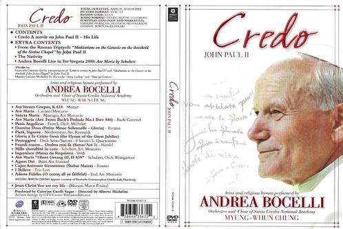 DVD - Credo - John Paul II - The life of Pope Jean Paul II -, Cd's en Dvd's, Dvd's | Religie en Gospel, Zo goed als nieuw, Alle leeftijden