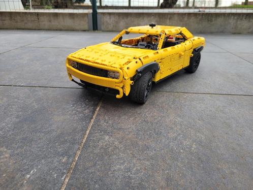 American muscle car (Lego moc), Hobby en Vrije tijd, Modelbouw | Auto's en Voertuigen, Zo goed als nieuw, Auto, Ophalen of Verzenden