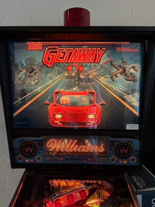 Williams the Getaway High Speed 2, Collections, Machines | Flipper (jeu), Comme neuf, Imprimante matricielle, Williams, Enlèvement
