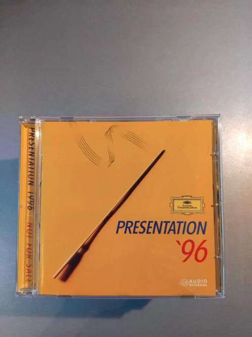 CD. Présentation '96. (DG, 4D Audio)., CD & DVD, CD | Classique, Comme neuf, Enlèvement ou Envoi