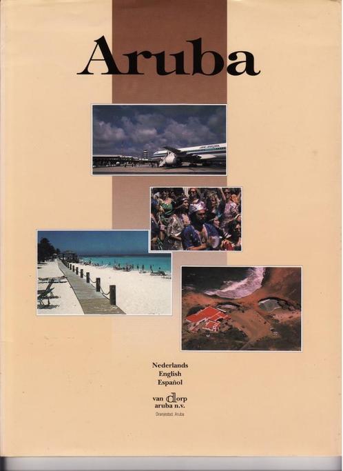 Aruba - Richard F.R. Harms 1990 Hardcover in Engels, Ned., Livres, Guides touristiques, Utilisé, Guide ou Livre de voyage, Amérique du Sud