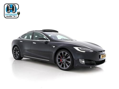 Tesla Model S P100D LUDICROUS 515KW LAUNCH CONTROL (INCL.BTW, Auto's, Tesla, Bedrijf, Model S, 4x4, ABS, Adaptieve lichten, Airbags