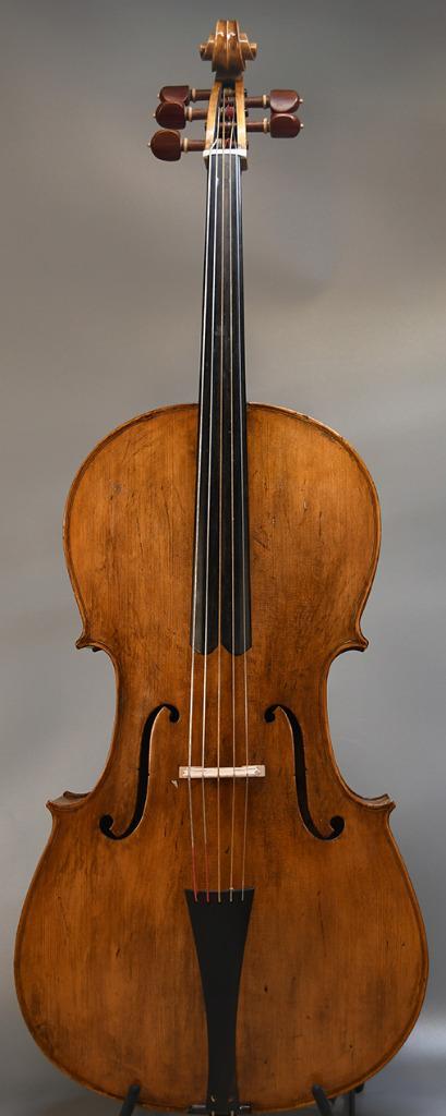 Oude 5-snarige cello van Eugen Sprenger, Muziek en Instrumenten, Strijkinstrumenten | Cello's, Gebruikt, 4/4-cello, Ophalen