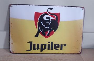 Assiette murale JUPILER Beer en métal au look vintage 20 x 3