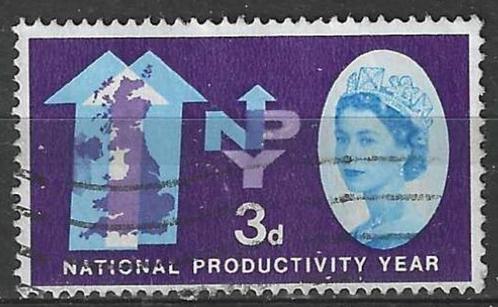 Groot-Brittannie 1962 - Yvert 368 - Productiviteitsjaar  (ST, Postzegels en Munten, Postzegels | Europa | UK, Gestempeld, Verzenden