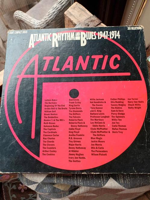 Atlantic Rhythm and Blues 1947-1974 /Coffret 8 CD, CD & DVD, CD | Jazz & Blues, Utilisé, Jazz et Blues, Coffret, Enlèvement