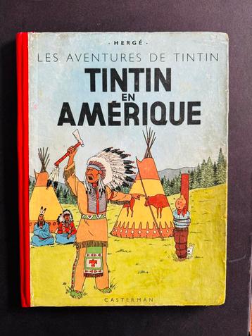 Ancienne bd Tintin en Amérique B5