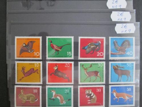 Lot 9 ongestempelde zegels Bundespost Berlin, Timbres & Monnaies, Timbres | Europe | Allemagne, Non oblitéré, RFA, Enlèvement