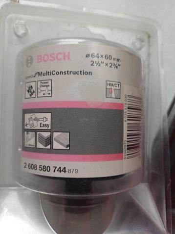 Bosch gatzaag doormeter 64mm ongebruikt