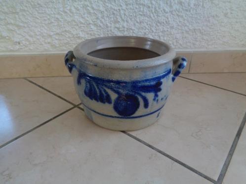 Pot en grès "ALSACE" bleu/gris. N 4., Antiquités & Art, Antiquités | Céramique & Poterie, Enlèvement ou Envoi