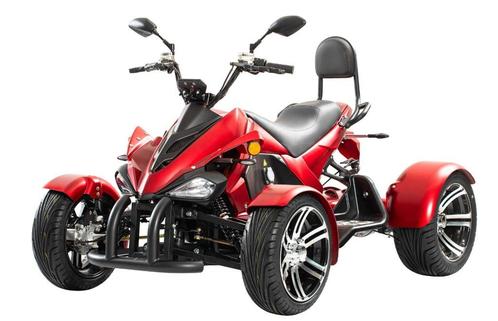 SPY RACING Quad met kenteken autorijbewijs 4000W Red, Motos, Quads & Trikes, plus de 35 kW, 1 cylindre, Enlèvement ou Envoi