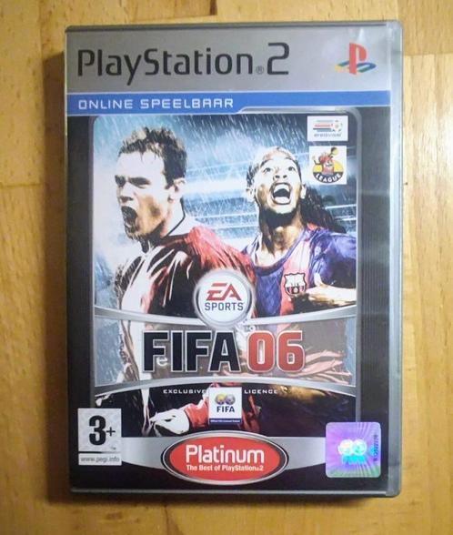 PS2 Fifa 6, Games en Spelcomputers, Games | Sony PlayStation 2, Gebruikt, Sport, 2 spelers, Vanaf 3 jaar, Ophalen