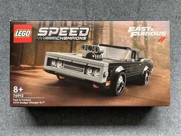 Lego 76912 Speed Champions 1970 Dodge Charger R/T NIEUW