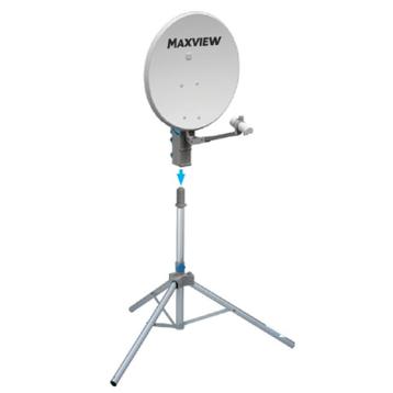 tv schotel Maxview - 65 cm met satelietzoeker